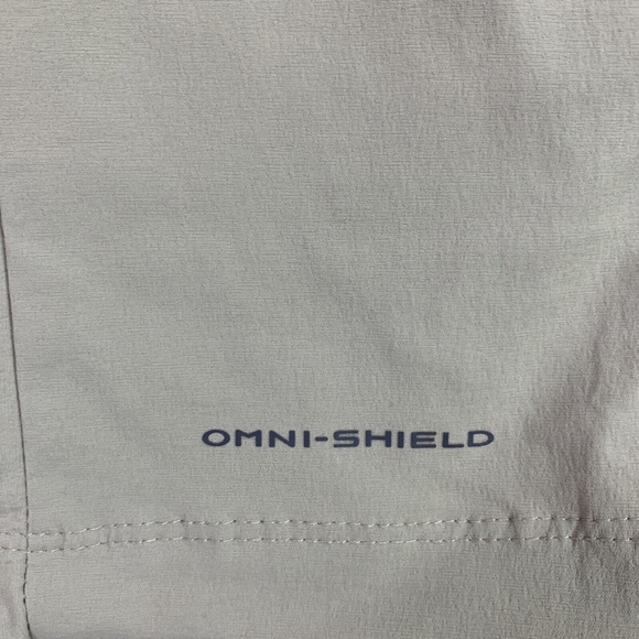 Columbia Saturday Trail Pant Omni Shade British Tan Womens Size 8 Long New NWT - Picture 7 of 7